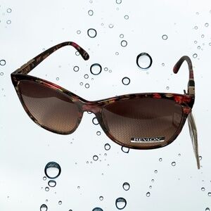 Revlon Run 47 Women’s Tortoise Shell Sunglasses NWT